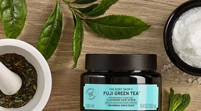 Review tẩy tế bào chết da đầu The Body Shop Fuji Green Tea Cleansing Hair Scrub - Mb Family Review tẩy tế bào chết da đầu The Body Shop Fuji Green Tea Cleansing Hair Scrub - Mb Family