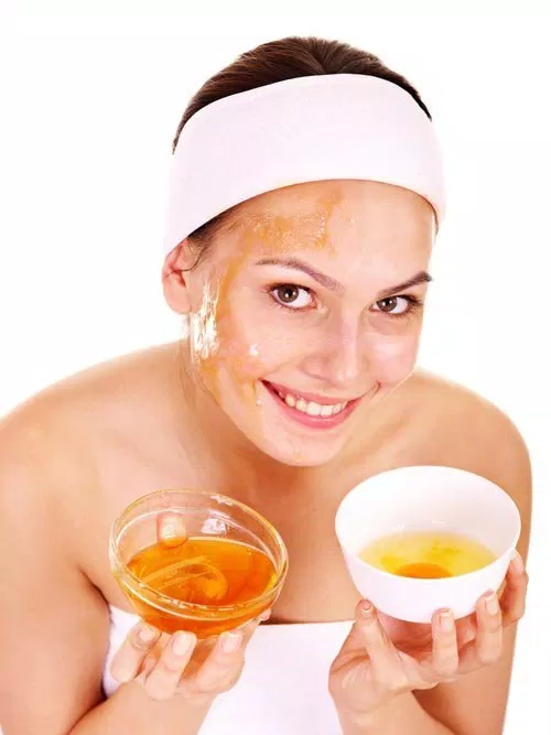 mật ong và trứng gà