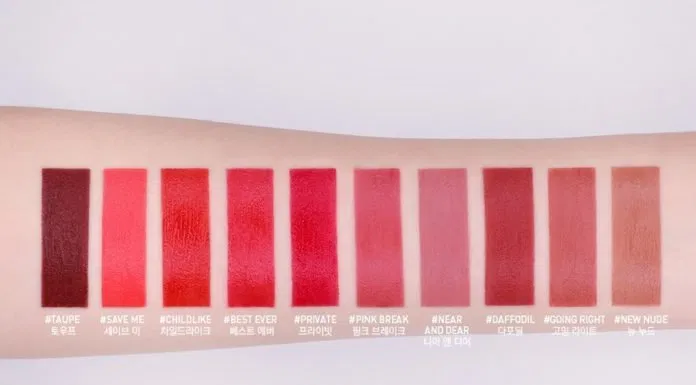 Son 3CE Velvet Lip Tint