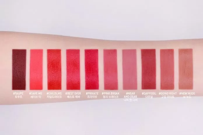 Son 3CE Velvet Lip Tint