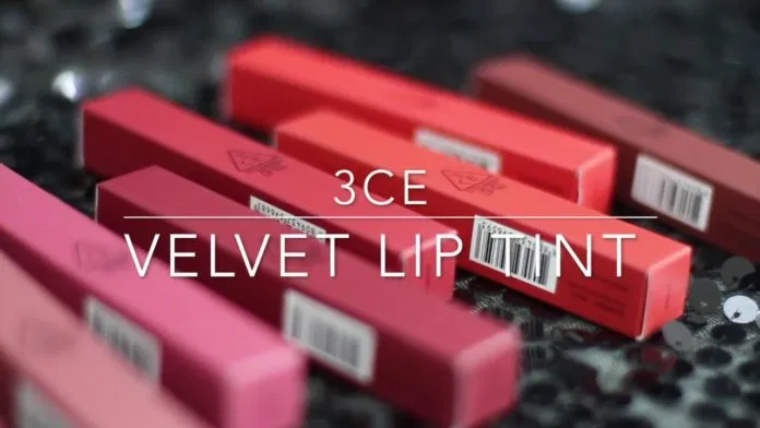 Son 3CE Velvet Lip Tint