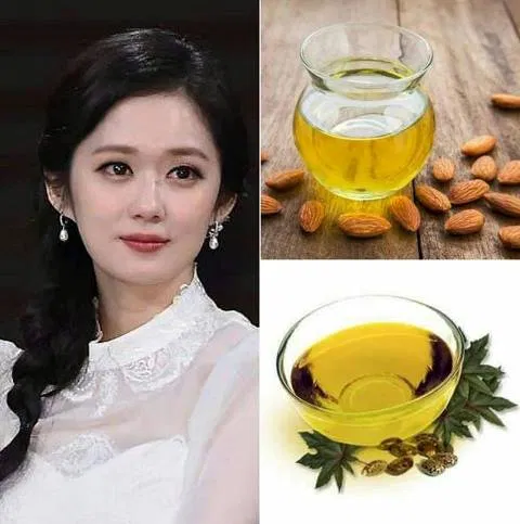 Cách chăm sóc tóc với dầu hạnh nhân, dầu thầu dầu