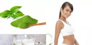 Giảm cân bằng bột trà xanh
