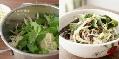 Gỏi xoài cá trích