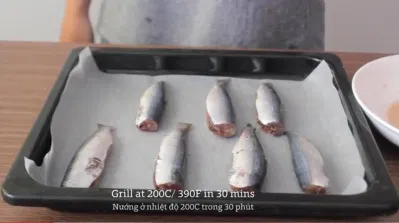 Gỏi xoài khô cá trích