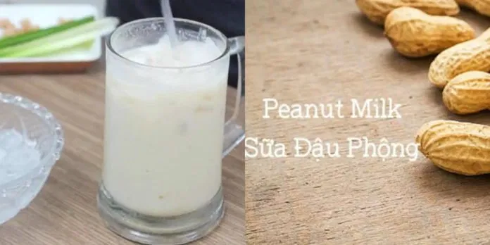 Sữa đậu phộng