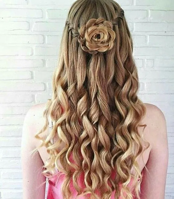 búi giữa hoa hồng