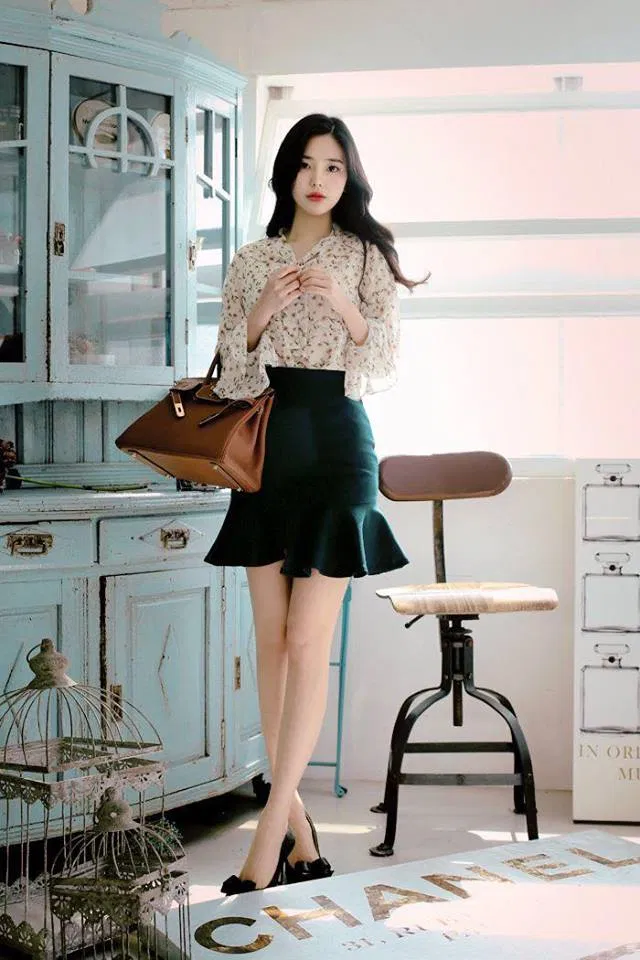 chân váy công sở