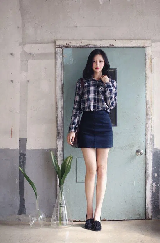 chân váy công sở