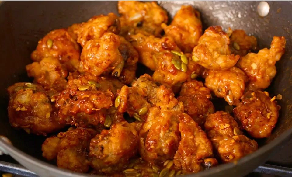 Cánh gà chiên mật ong