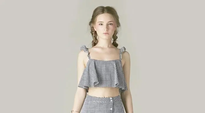 chân váy đuôi cá lệch