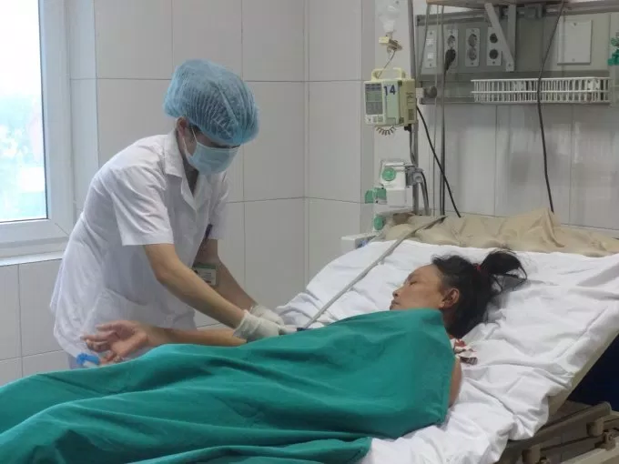 Bệnh nhân sốt xuất huyết