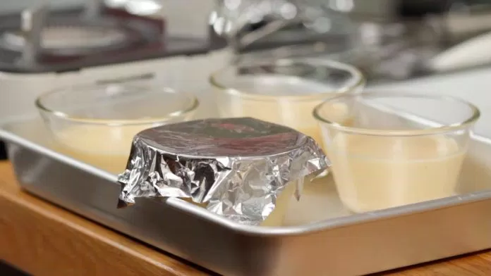 pudding trứng sữa