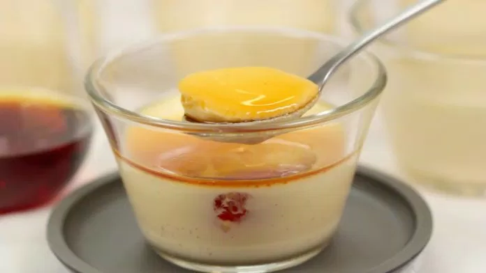 pudding trứng sữa