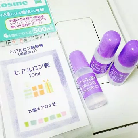 Review serum Hyaluronic Acid nguyên chất Taiyou No Aloe Nhật Bản