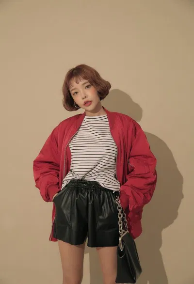 Áo khoác bomber nữ