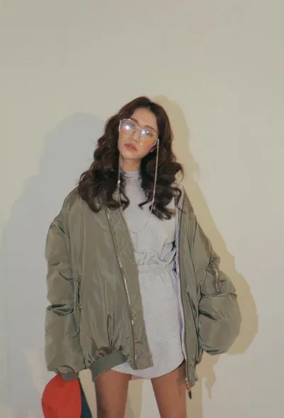 Áo khoác bomber nữ