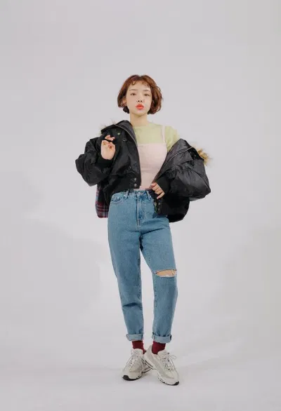 Áo khoác bomber nữ