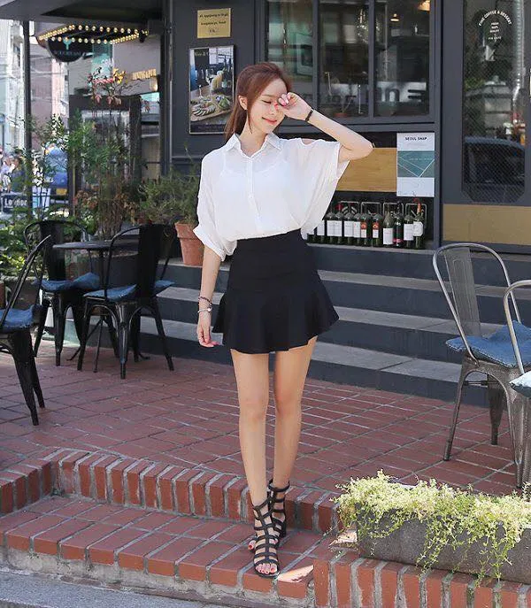 Áo sơ mi nữ tay ngắn