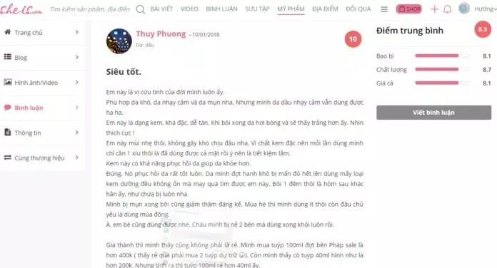 kem dưỡng ẩm