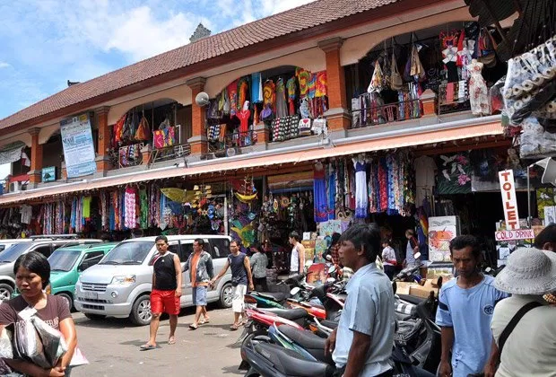 Chợ Sukawati ở Bali