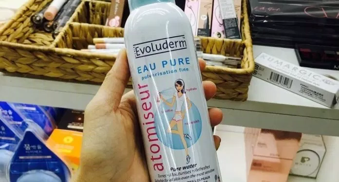 Xịt khoáng Evoluderm Eau Pure Atomiseur
