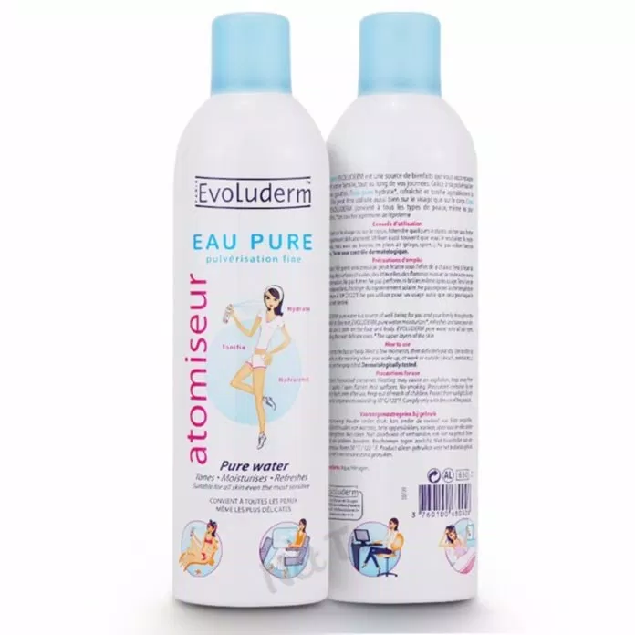 Xịt khoáng Evoluderm Eau Pure Atomiseur