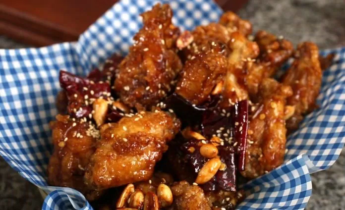 gà rán tẩm bột