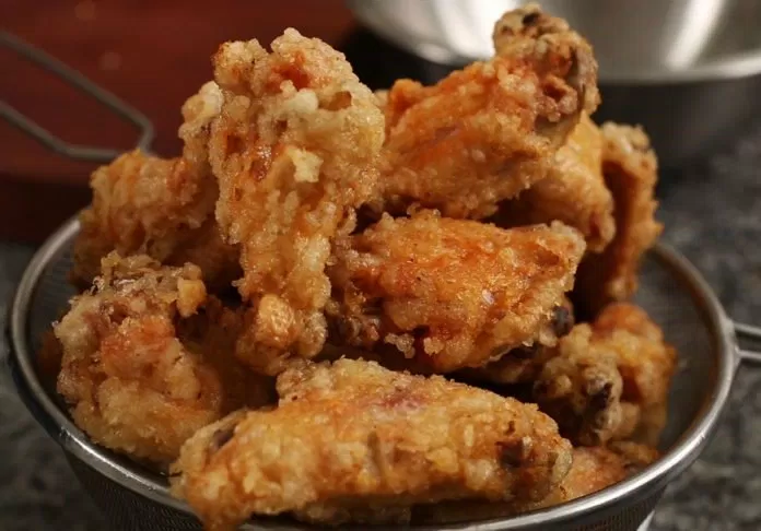 gà rán tẩm bột