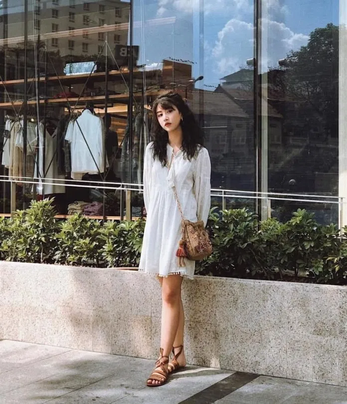 Giày cột dây nữ