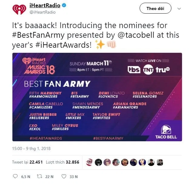 iHeartRadio Music Awards 2018
