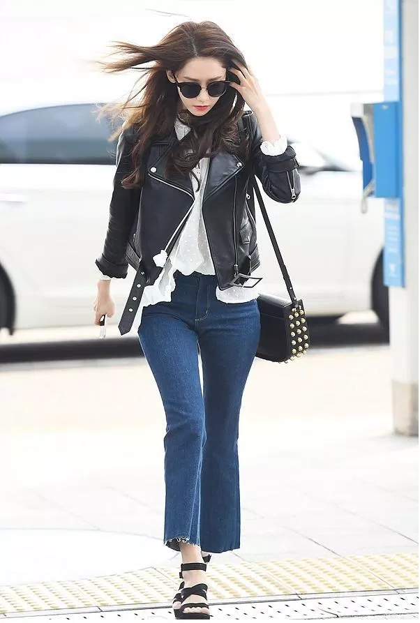 Quân jean ống loe yoona