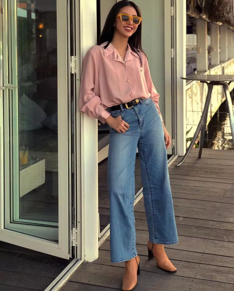 Quần culottes jeans