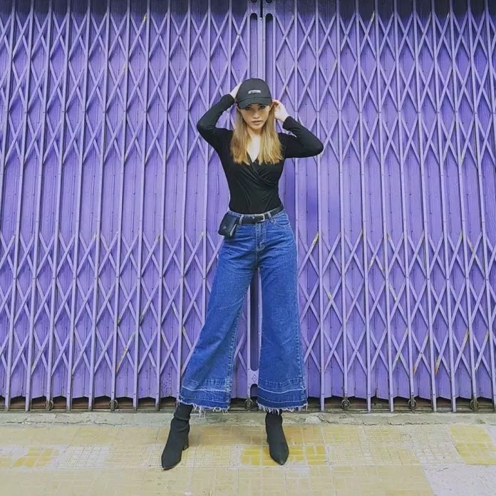Quần culottes jeans