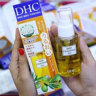 Review dầu tẩy trang cho da nhờn DHC Deep Cleansing Oil