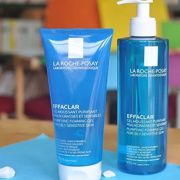 Review sữa rửa mặt cho da mụn và nhạy cảm La Roche-Posay Effaclar Purifying Foaming Gel