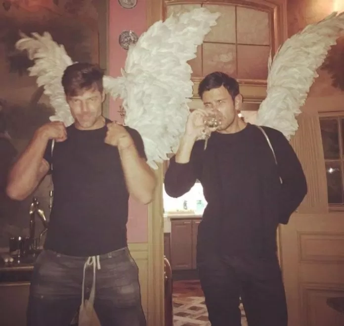 Ricky Martin và Jwan Yosef
