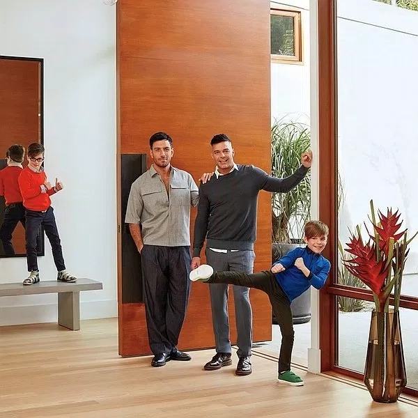 Ricky Martin và Jwan Yosef