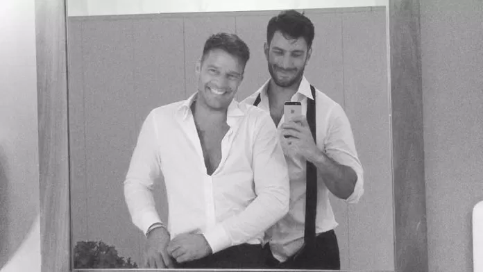 Ricky Martin và Jwan Yosef