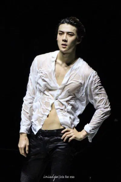 sehun tren san khau