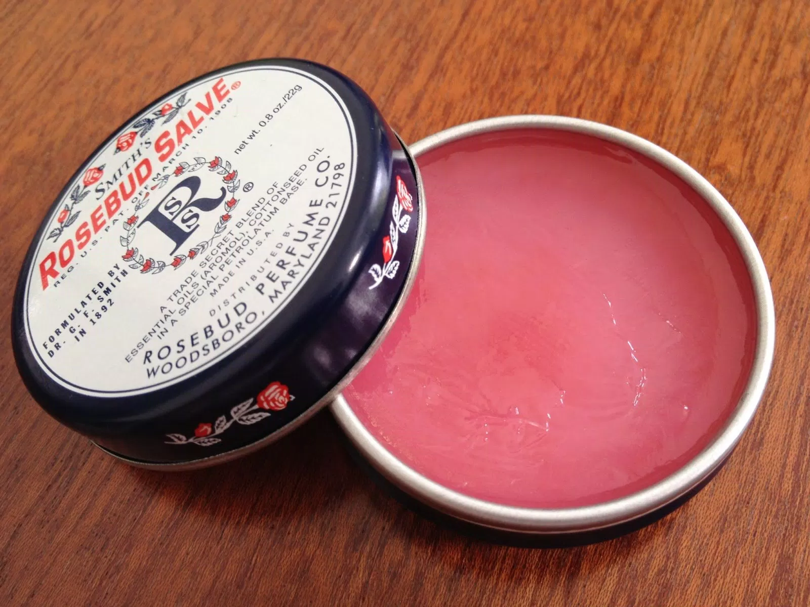 Smith’s Rosebud Salve Lip Balm