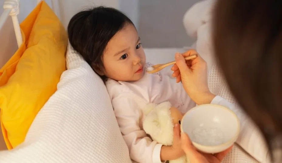 sốt siêu vi ở trẻ nhỏ