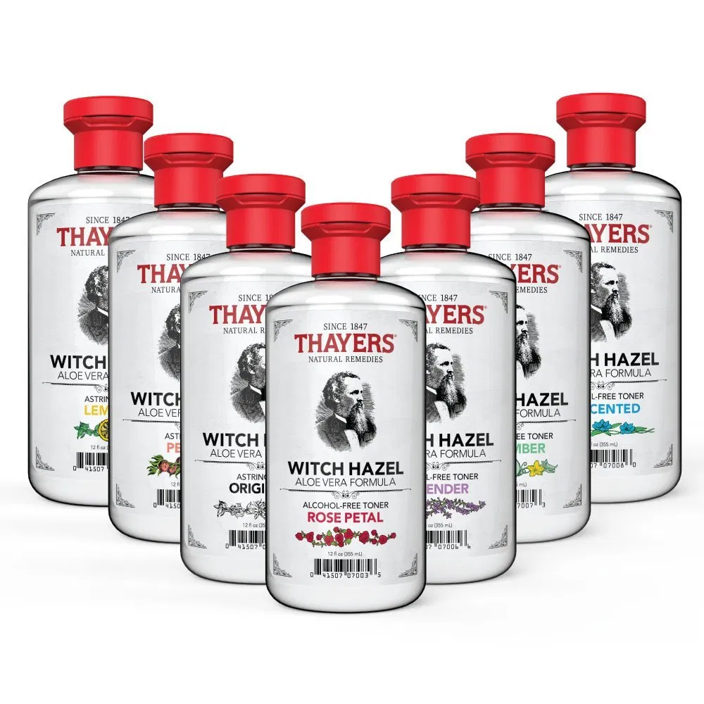Toner Thayers có nhiều mùi khác nhau thayers toner