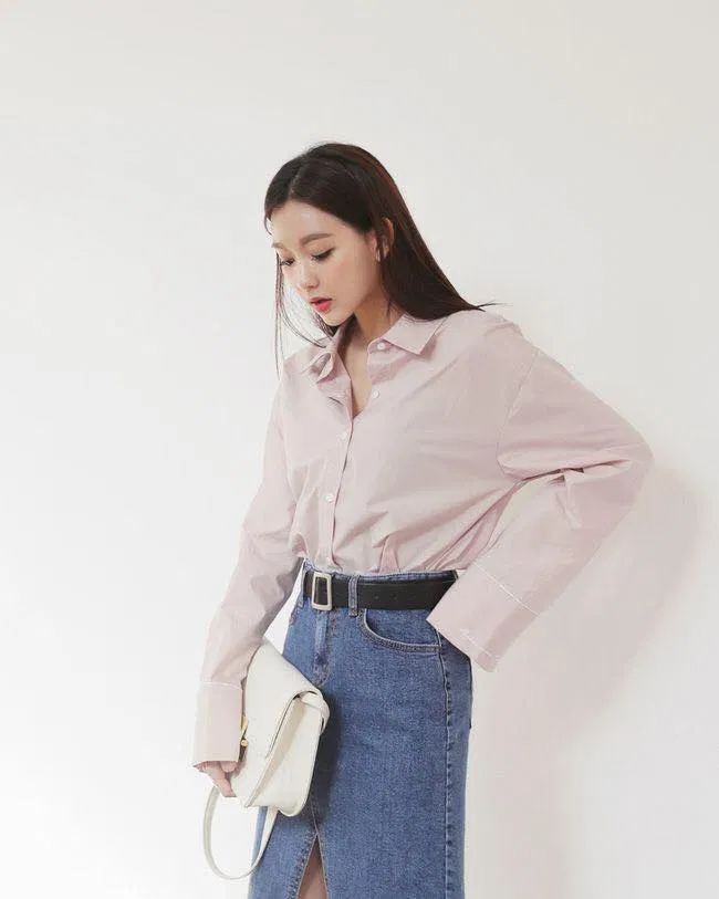 Áo sơ mi công sở nữ