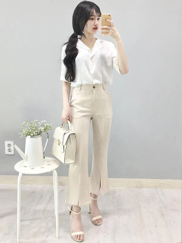 Áo sơ mi công sở nữ