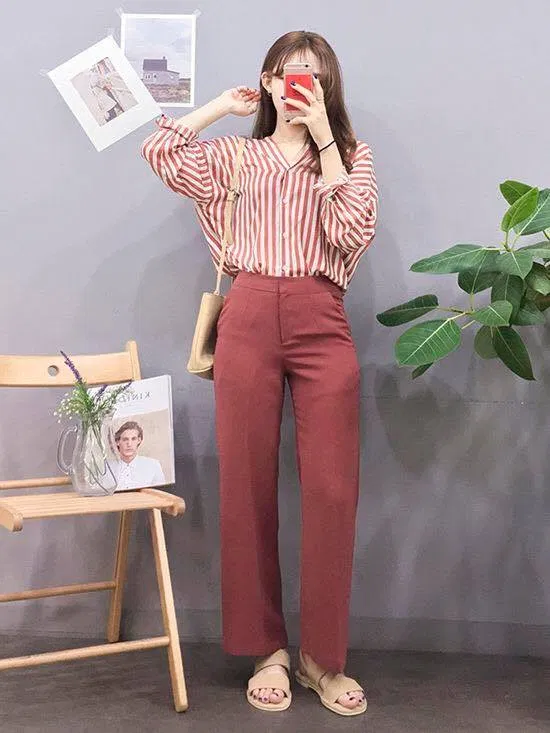 Áo sơ mi công sở nữ