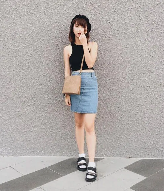 Áo tank-top croptop Quỳnh Anh Shyn
