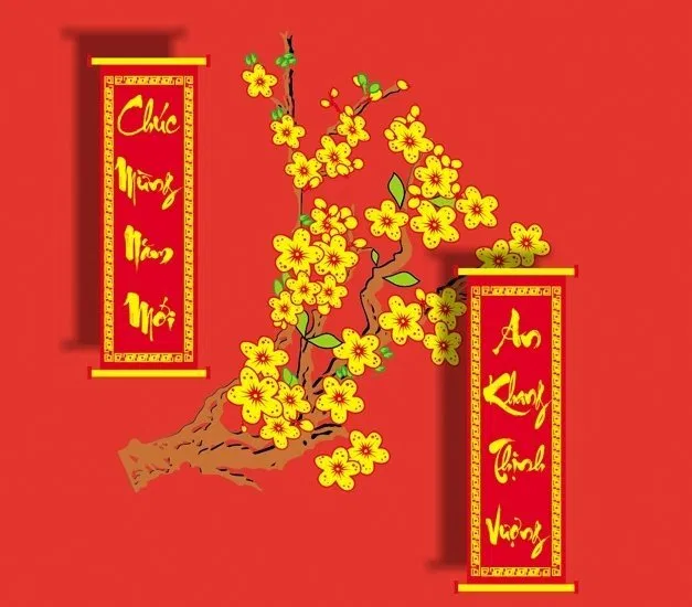 trang trí nhà ngày tết