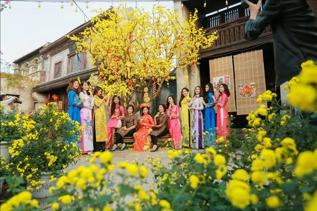 trang trí nhà ngày tết