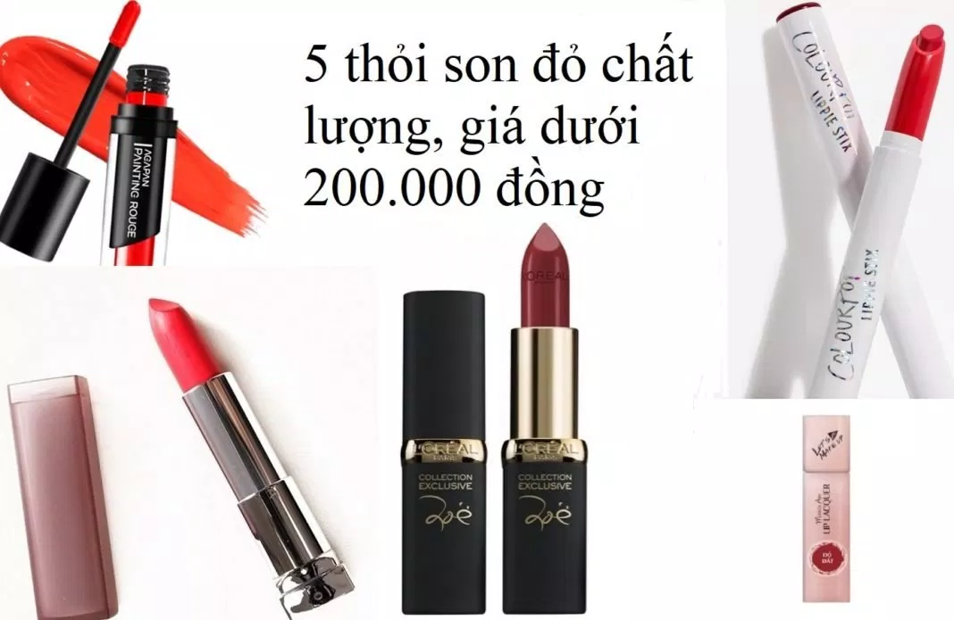 son đỏ
